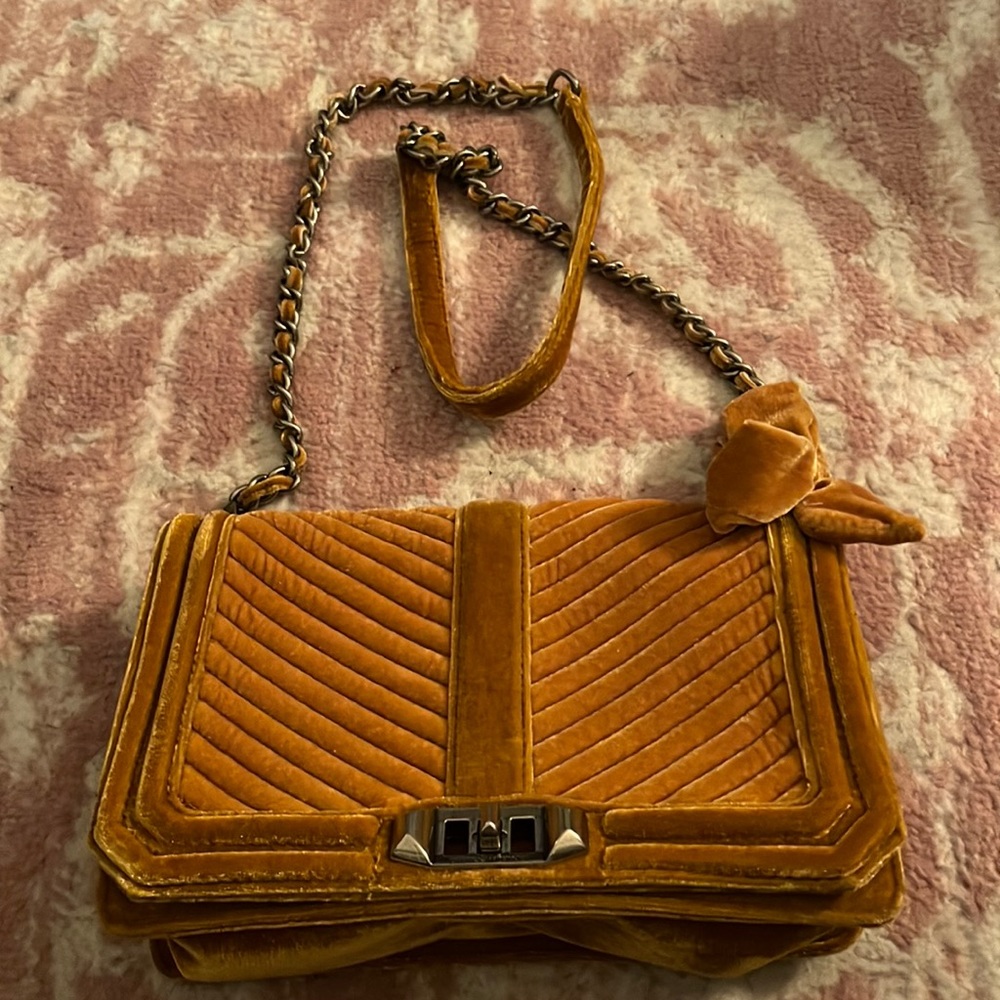 Rebecca Minkoff velvet bag